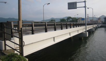 国道191号萩橋橋梁補修工事　